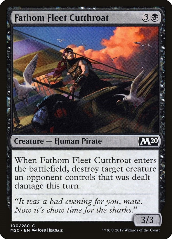 Fathom Fleet Cutthroat (100) (M20)
