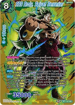 SS3 Broly, Saiyan Berserker (BT7-127) (Assault of the Saiyans) (DBS-B07)