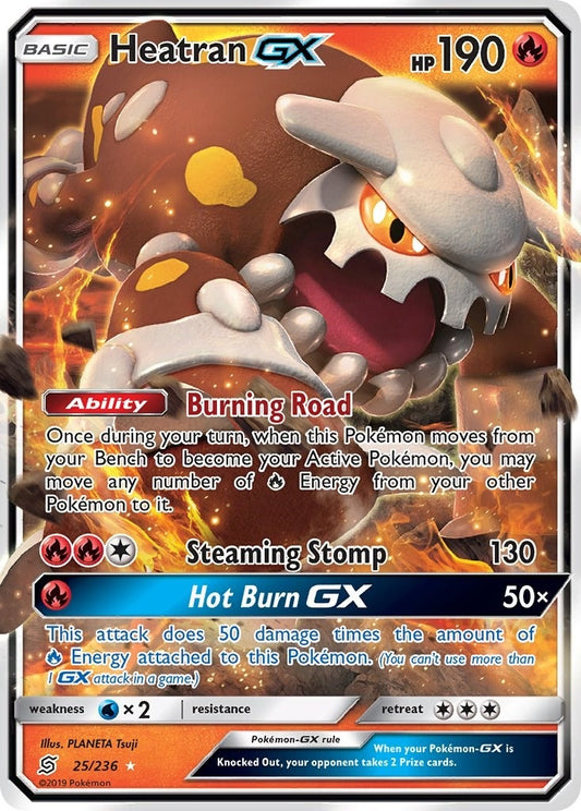 Heatran GX (25/236) (SM11)