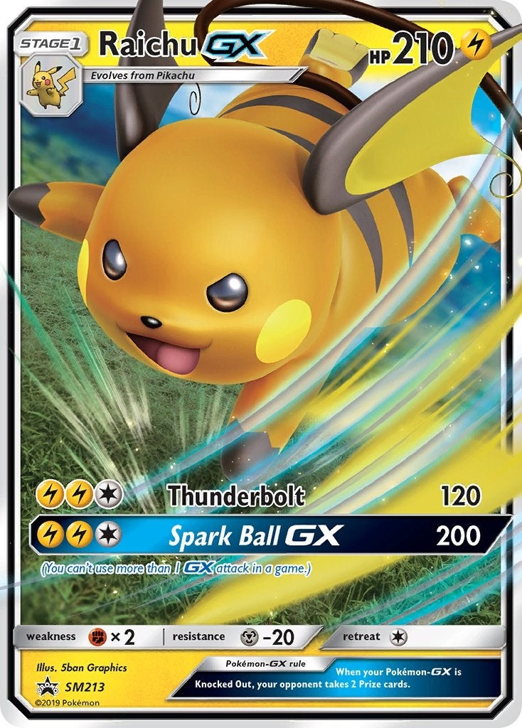 Raichu GX - SM213 (SM213) (SMP)