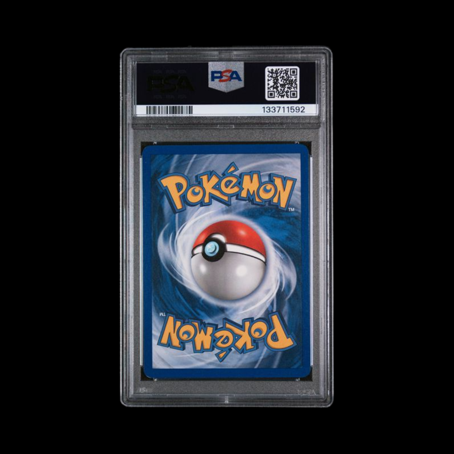 Pokemon Slab Machop Reverse Holo 79 PSA 7 NM 2002