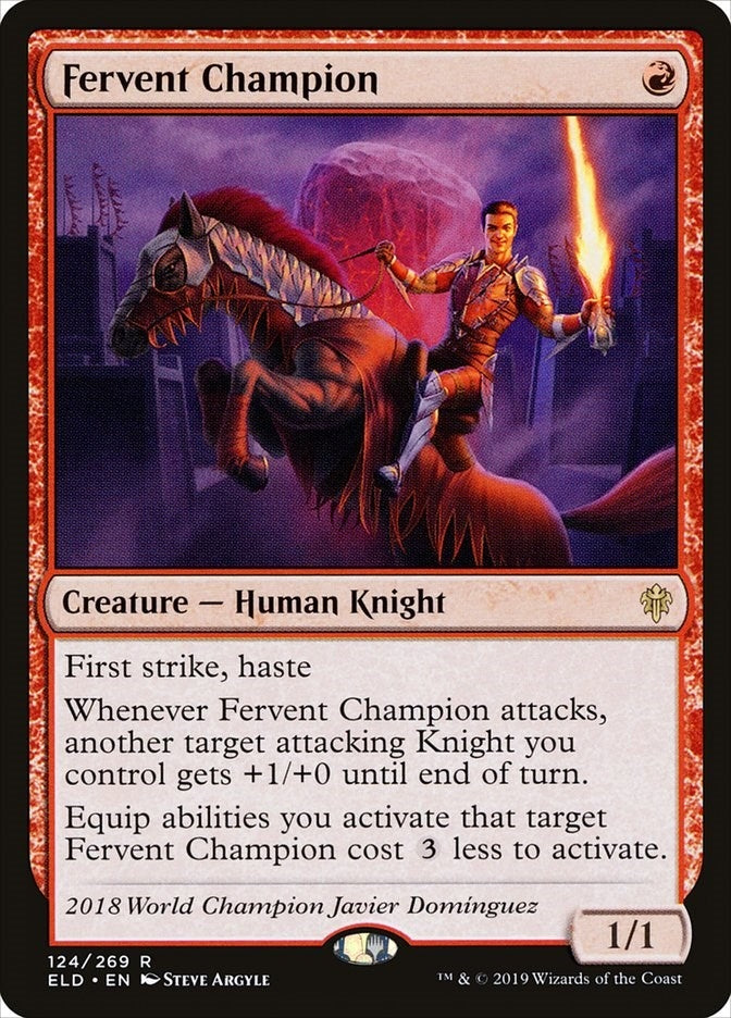 Fervent Champion (124) (ELD)