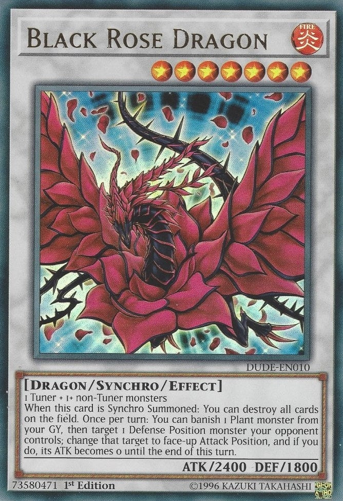 Black Rose Dragon (DUDE-EN010) (DUDE)