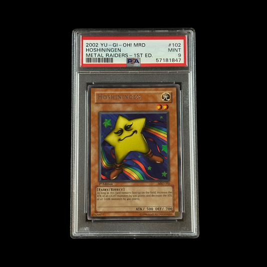 Yu-Gi-Oh! Slab Hoshiningen Metal Raiders 1st Edition MRD-102 PSA 9 Mint 2002