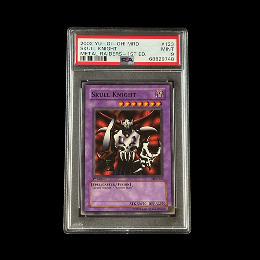 Yu-Gi-Oh! Slab Skull Knight Metal Raiders 1st Edition MRD-123 PSA 9 Mint 2002
