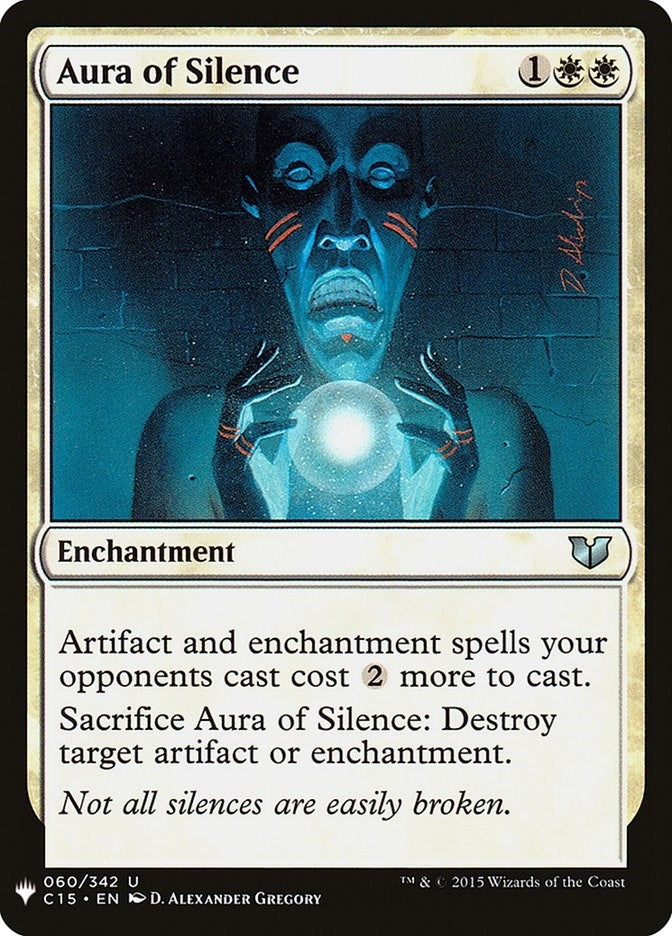 Aura of Silence (60) (LIST)