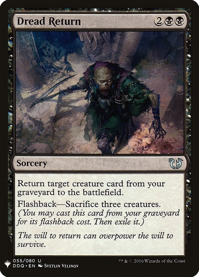 Dread Return (55) (LIST)