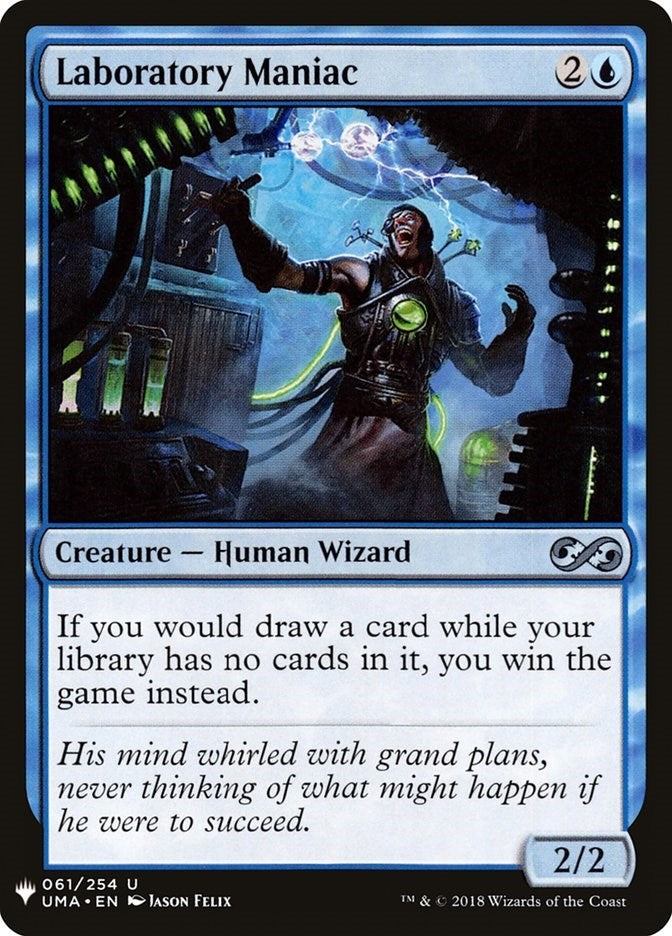 Laboratory Maniac (UMA) (61) (LIST)