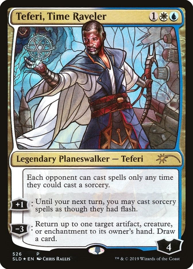 Teferi, Time Raveler (Stained Glass) (526) (SLD)