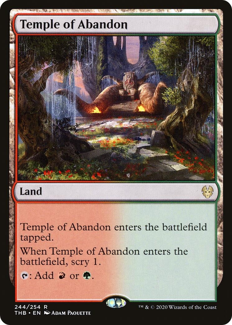 Temple of Abandon (244) (THB)