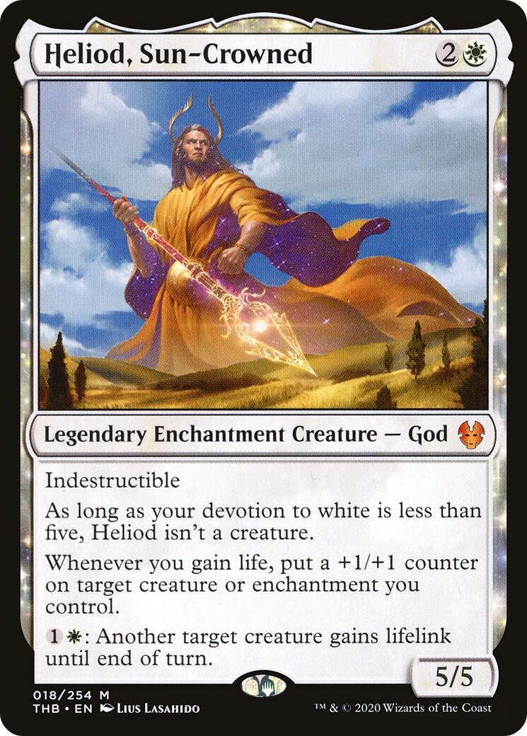 Heliod, Sun-Crowned (18) (THB)