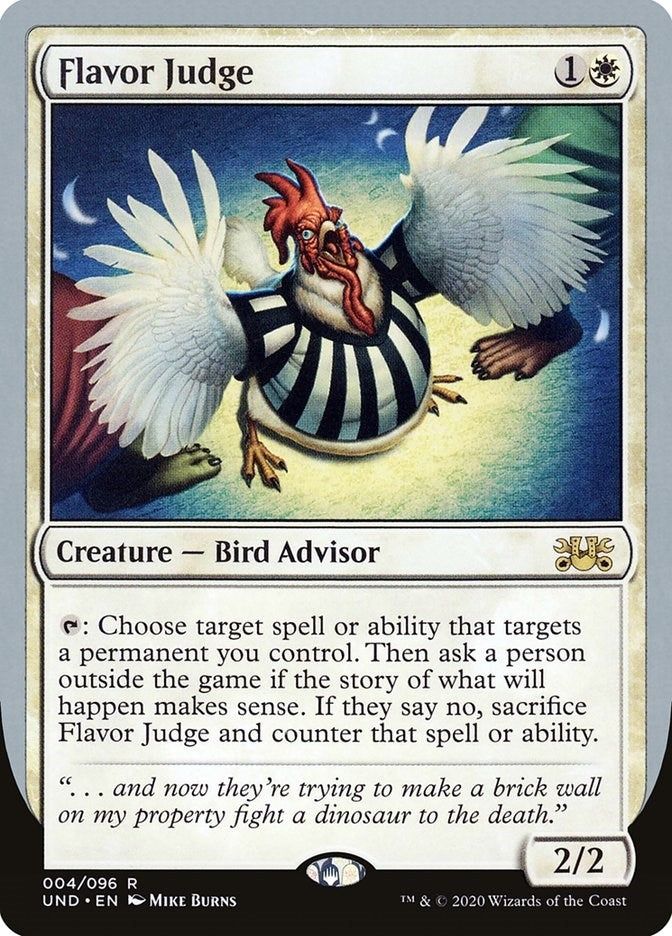 Flavor Judge (4) (UND)