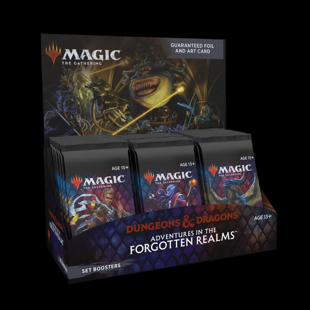 MTG Magic The Gathering Adventures In The Forgotten Realms Set Booster Box