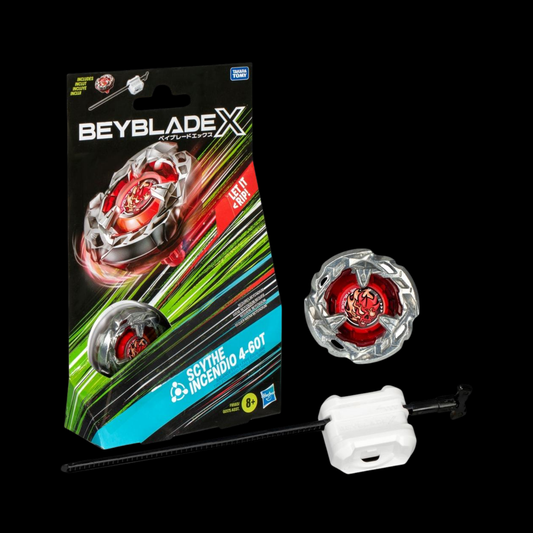 Beyblade X Scythe Incendio 4-60T Starter Pack Set