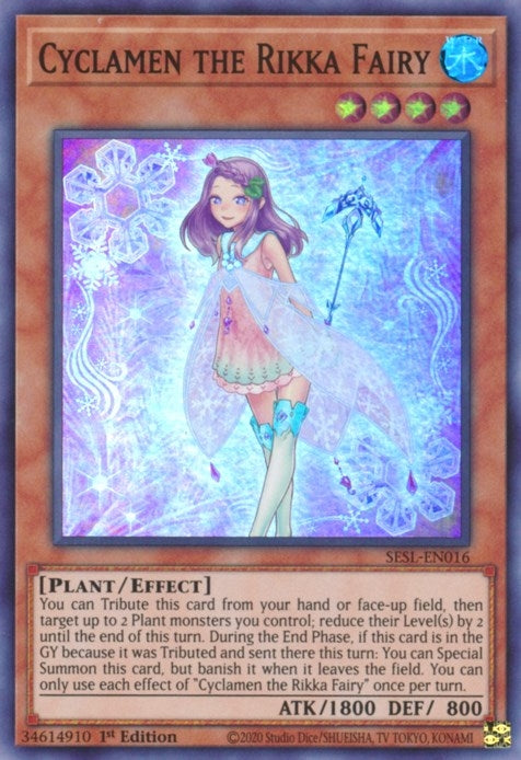 Cyclamen the Rikka Fairy (SESL-EN016) (SESL)