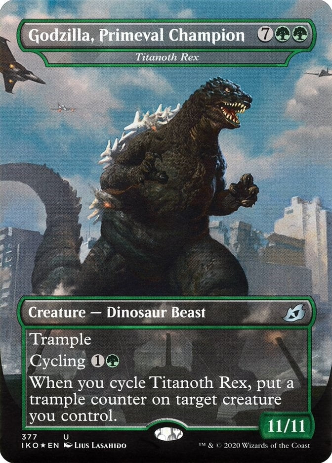 Godzilla, Primeval Champion - Titanoth Rex (377) (IKO)