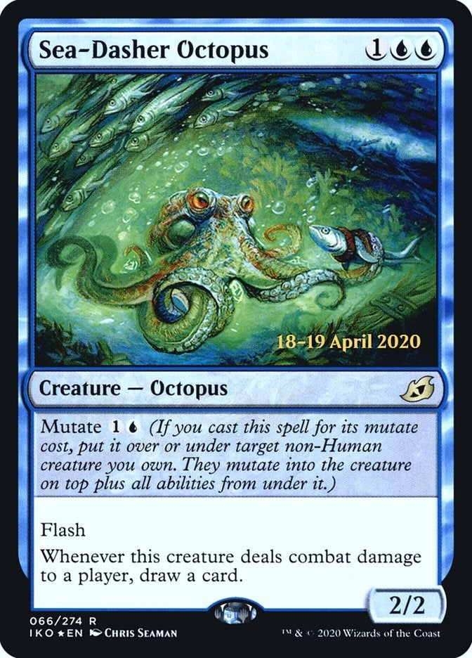Sea-Dasher Octopus (66) (PRE)