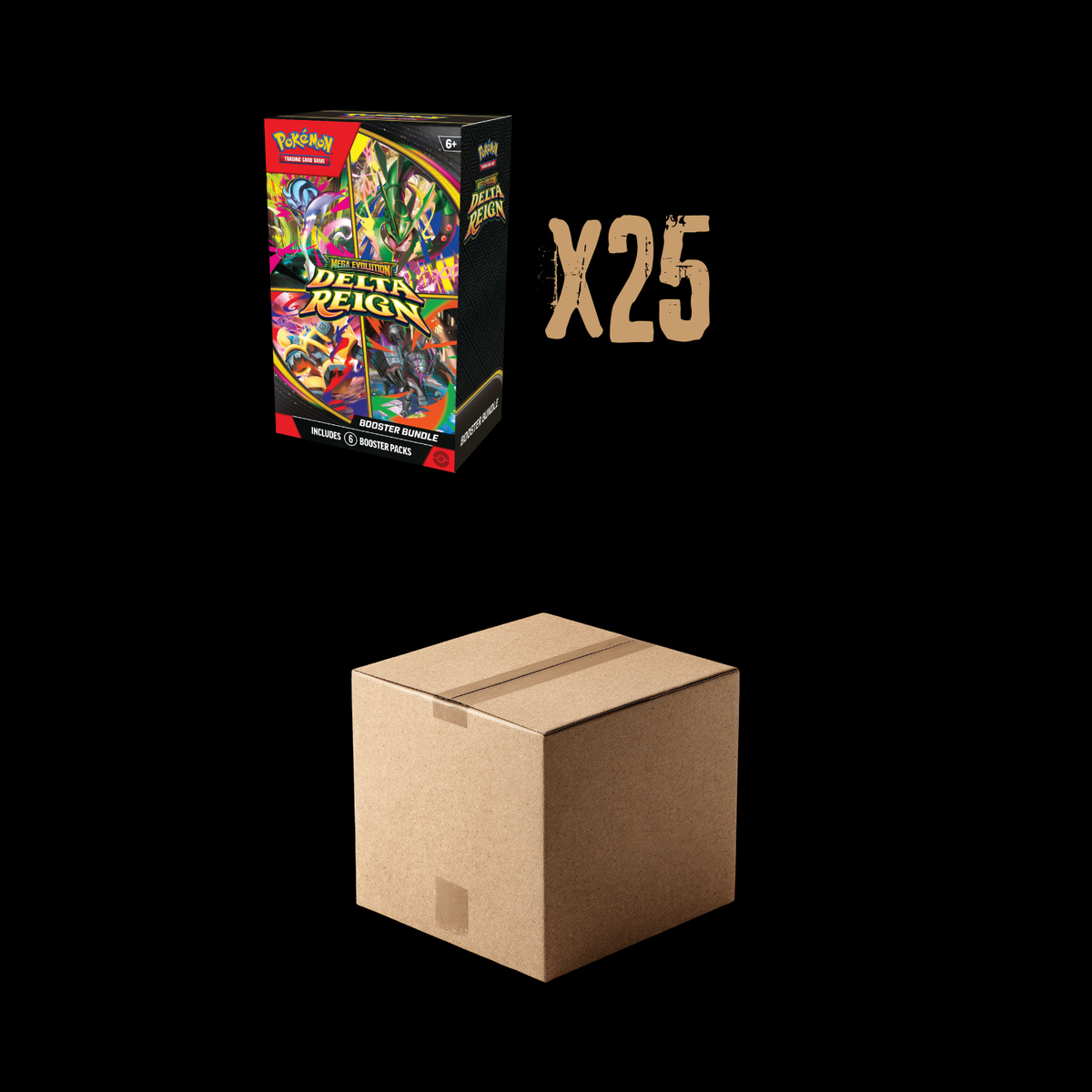 Pokemon Delta Reign 25x Booster Bundle Sealed Case (Ships November 2026)