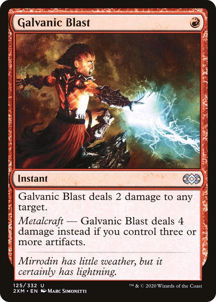 Galvanic Blast (125) (2XM)