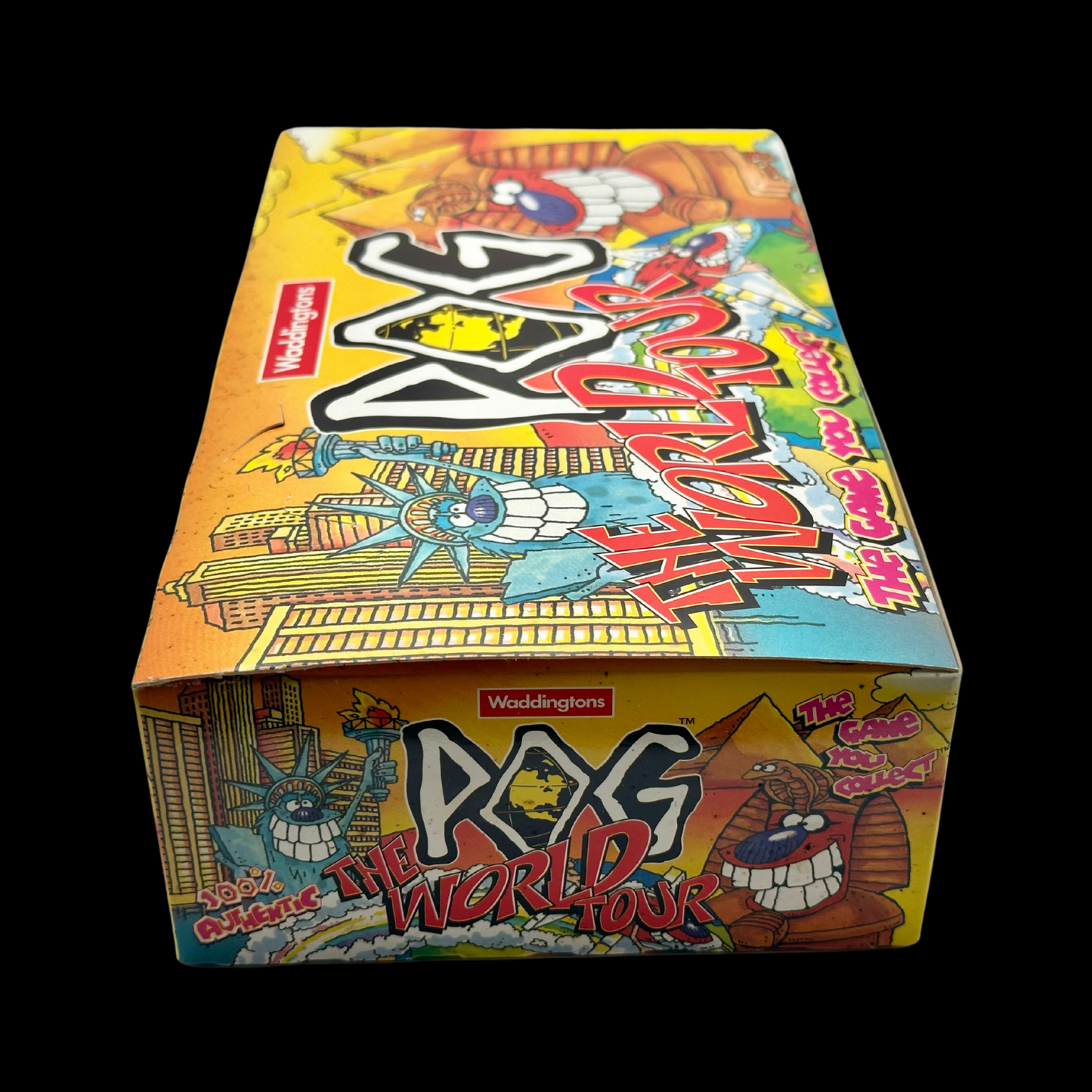 Pogs The World Tour Booster Box 1995