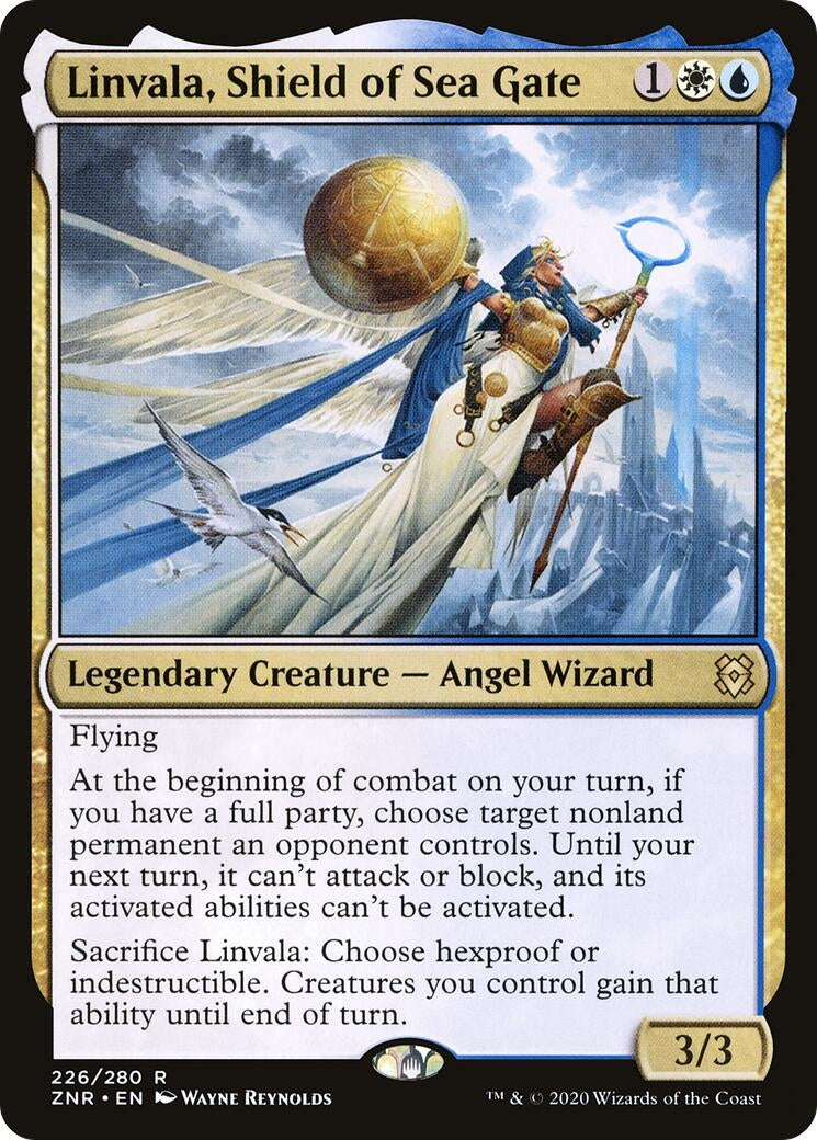 Linvala, Shield of Sea Gate (226) (ZNR)