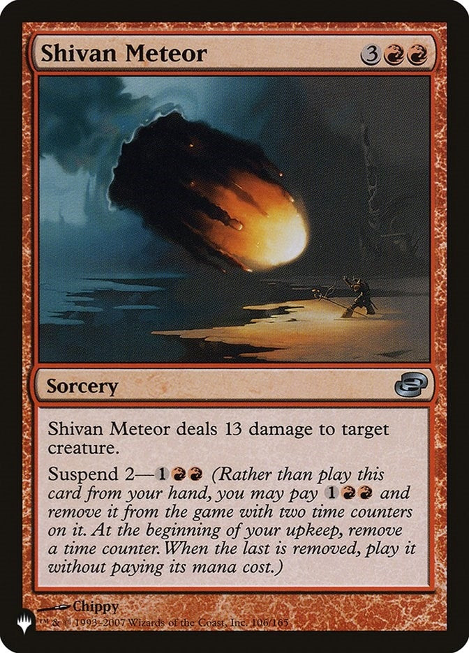Shivan Meteor (106/165) (LIST)