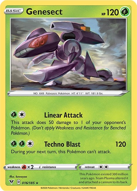 Genesect (016/185) (SWSH04)