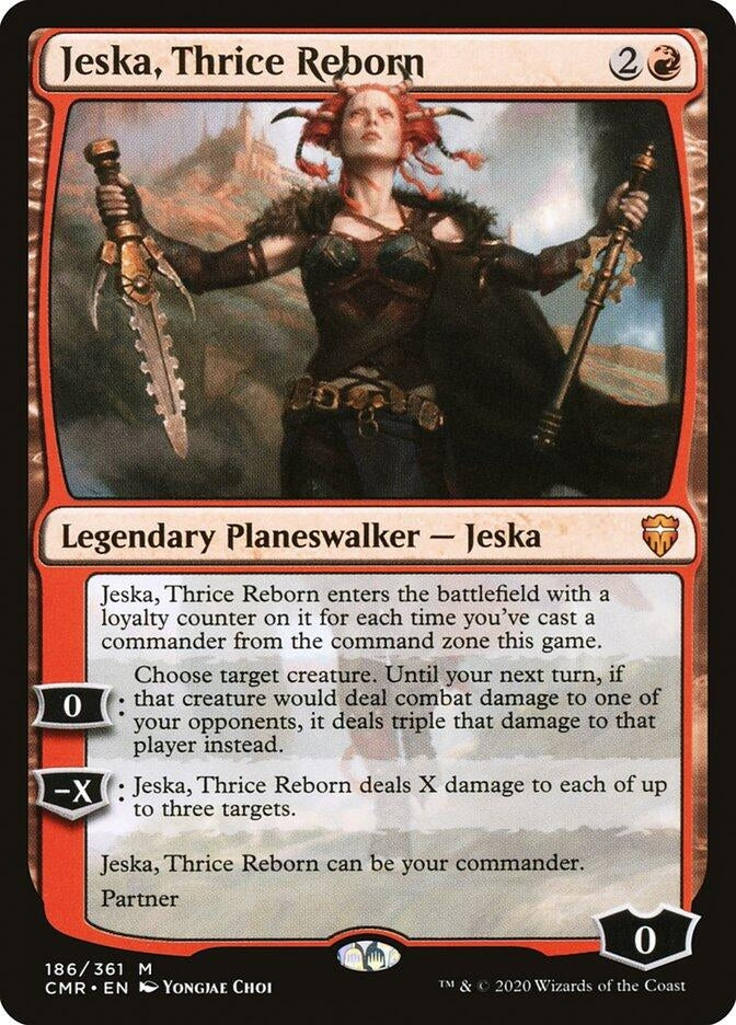 Jeska, Thrice Reborn (186) (CMR)