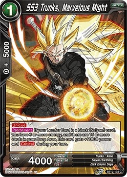 SS3 Trunks, Marvelous Might (BT12-134) (Vicious Rejuvenation) (DBS-B12)