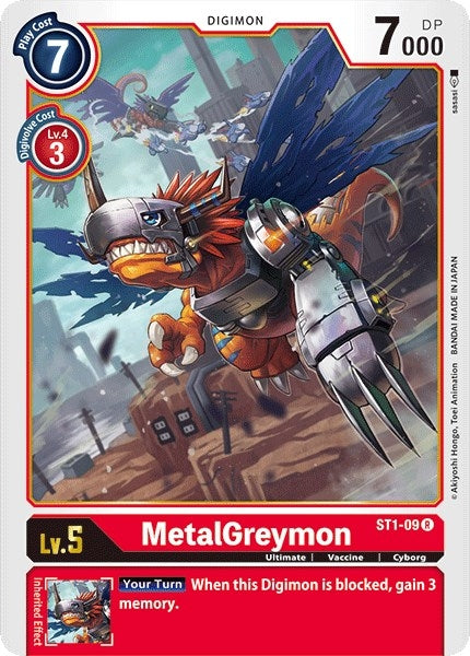 MetalGreymon (ST1-09 R) (ST-1)