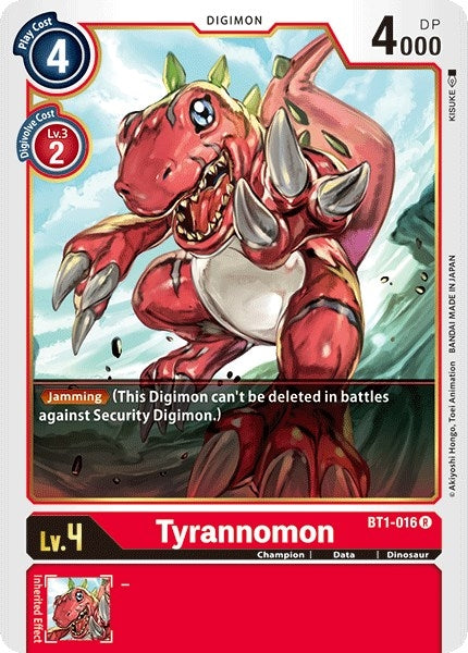 Tyrannomon (BT1-016 R) (BT01-03A)