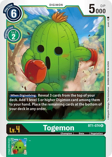 Togemon (BT1-074 R) (BT01-03A)