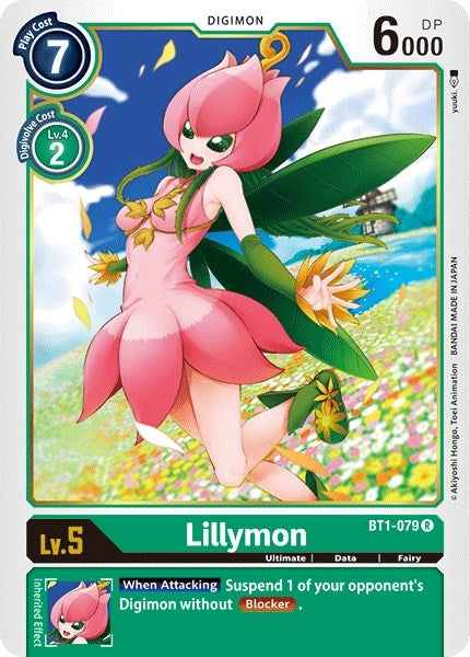 Lillymon (BT1-079 R) (BT01-03A)