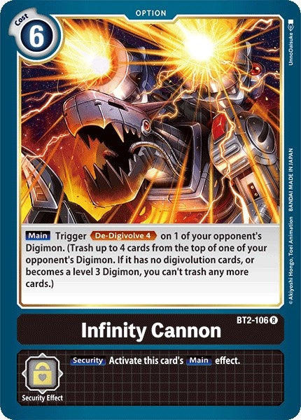Infinity Cannon (BT2-106 R) (BT01-03A)