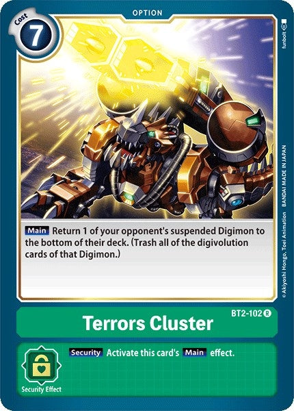 Terrors Cluster (BT2-102 R) (BT01-03A)