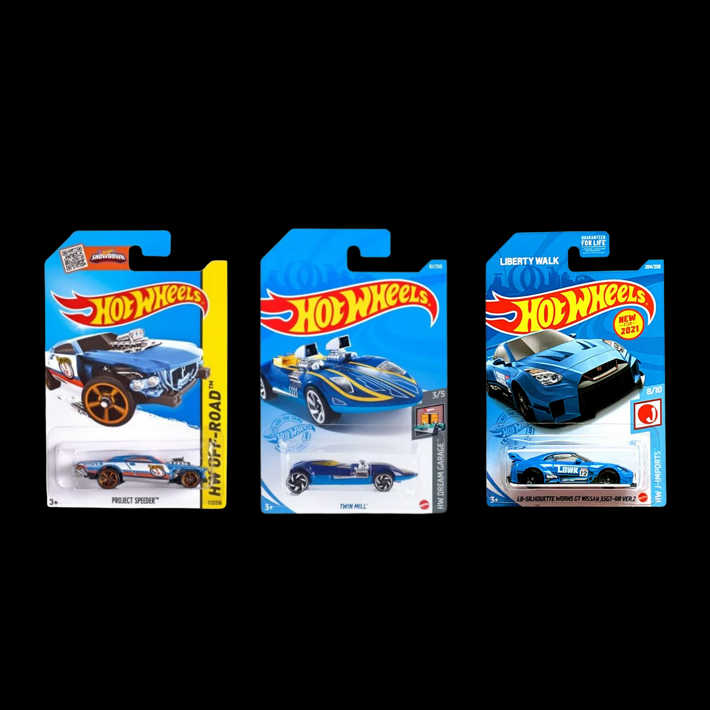Hot Wheels Voiture aléatoire unique 1:64
