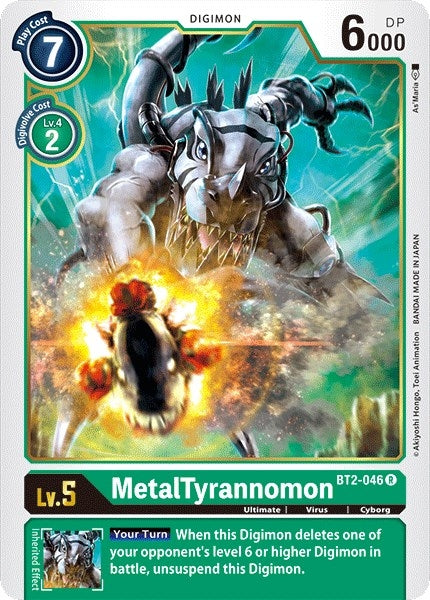 MetalTyrannomon - BT2-046 (BT2-046 R) (BT01-03A)