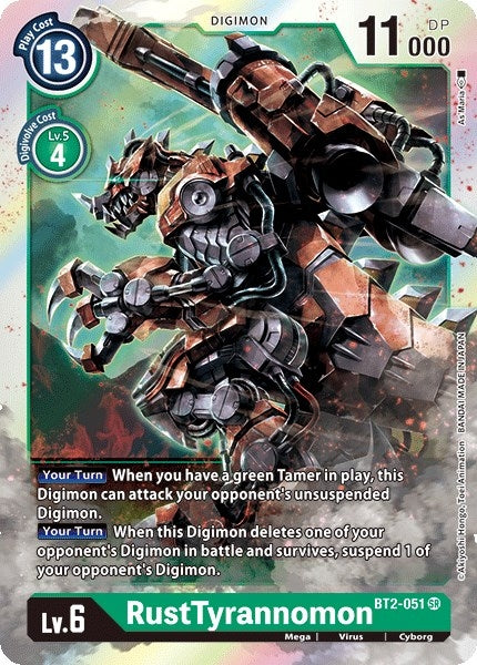 RustTyrannomon (BT2-051 SR) (BT01-03A)
