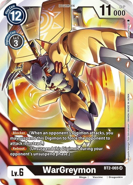WarGreymon - BT2-065 (BT2-065 SR) (BT01-03A)