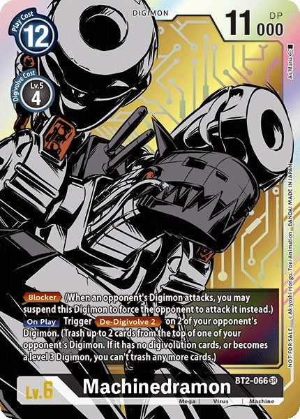 Machinedramon - BT2-066 (Dash Pack Ver. 1.0) (BT2-066 SR) (BT01-03A)