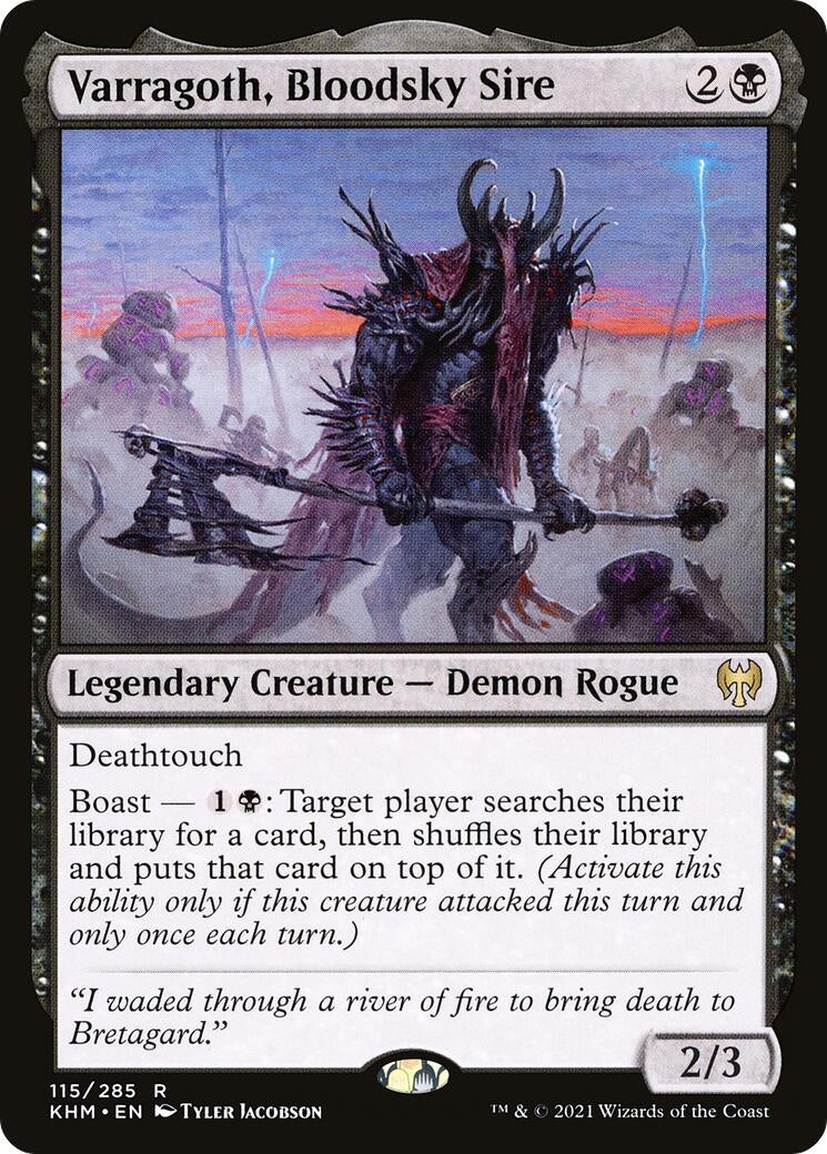 Varragoth, Bloodsky Sire (115) (KHM)