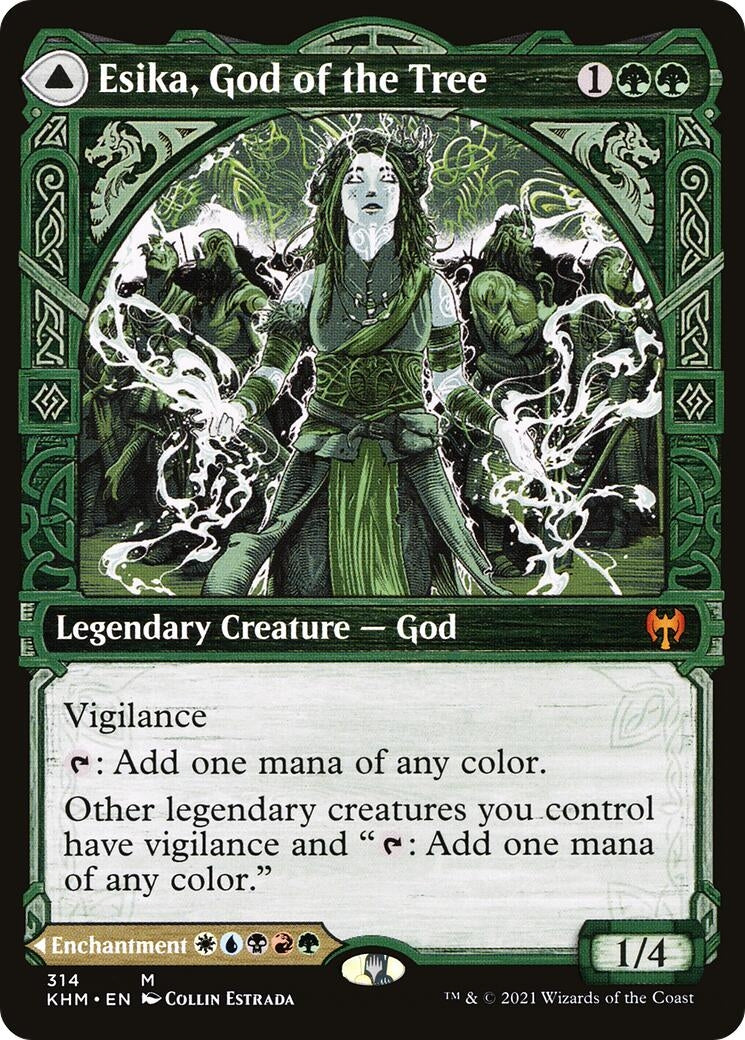 Esika, God of the Tree (Showcase) (314) (KHM)