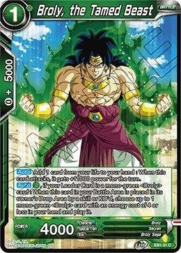 Broly, the Tamed Beast (EB1-31) (Battle Evolution Booster) (EB-01)