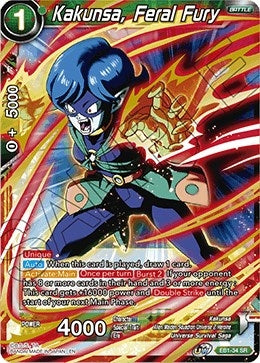 Kakunsa, Feral Fury (EB1-34) (Battle Evolution Booster) (EB-01)