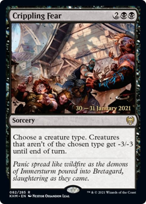 Crippling Fear (82) (PRE)
