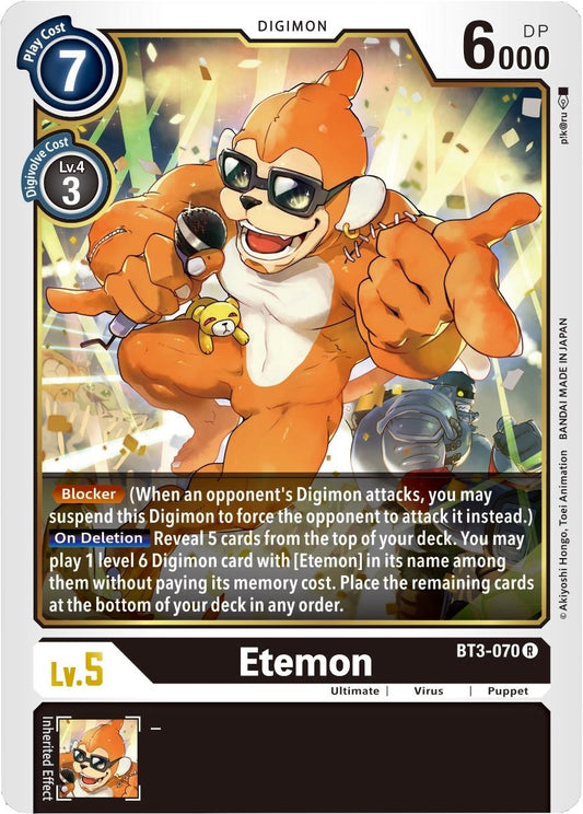 Etemon (BT3-070 R) (BT01-03B)