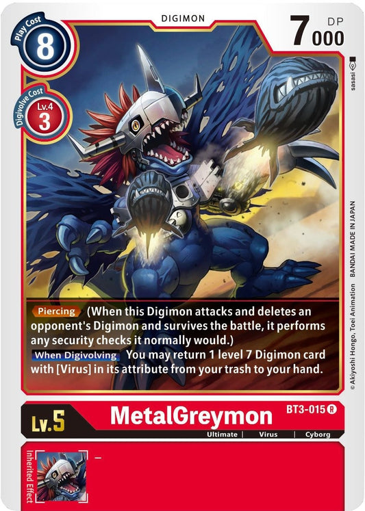 MetalGreymon - BT3-015 (BT3-015 R) (BT01-03B)