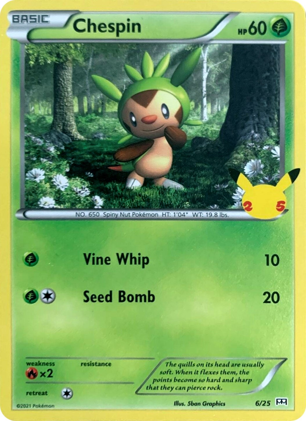 Chespin (006/025) (M21)