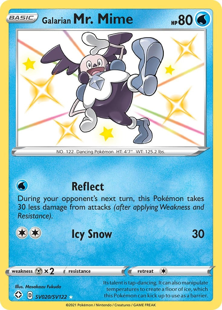 Galarian Mr. Mime (SV020/SV122) (SHFSV)