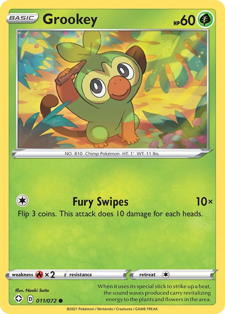 Grookey (011/072) (SHF)